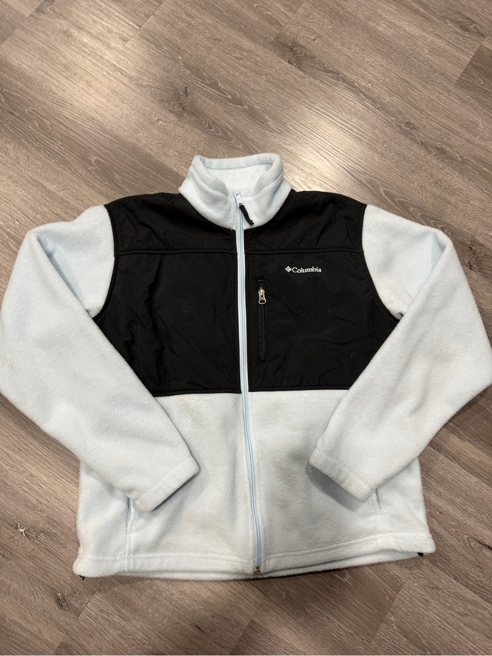 Columbia Light Blue Women's Fleece Jacket